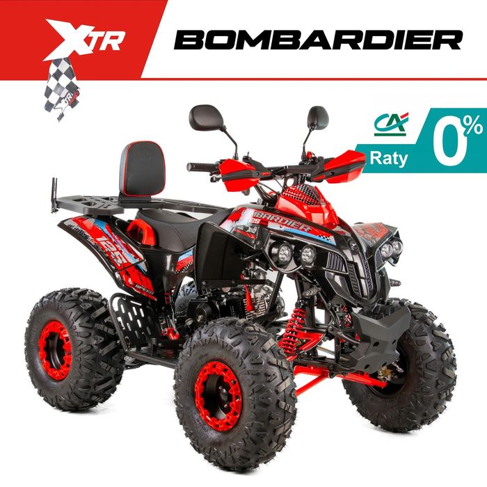 XTR Inny QUAD 125 XTR VARIA BOMBARDIER licznik FIRESHOT transport raty +gratisy
