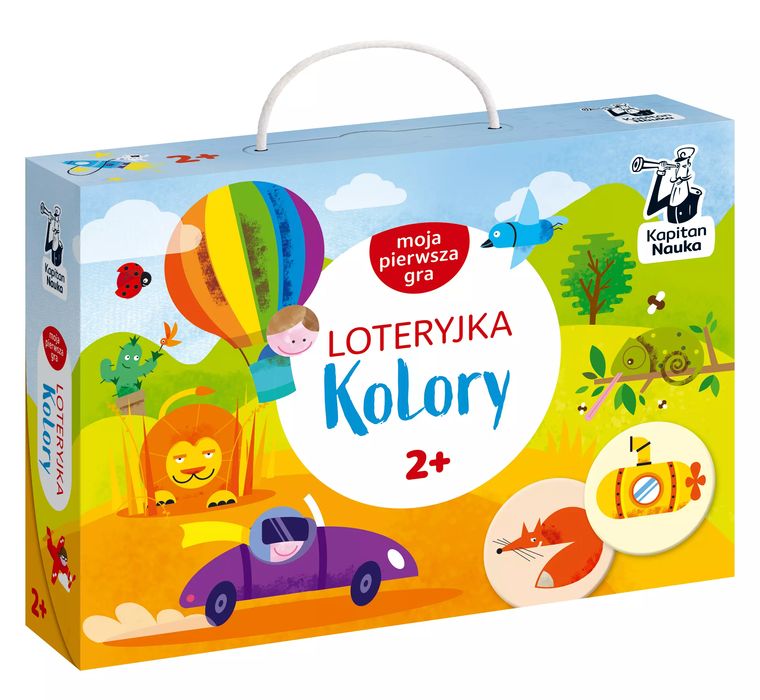 Gra Moja Pierwsza loteryjka Kolory. Kapitan Nauka - gry