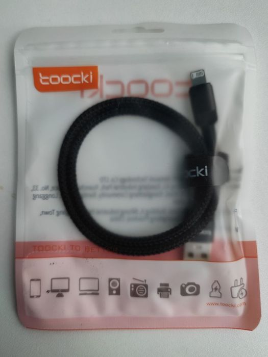 Кабель Toocki USB-A to lightning 2.4A