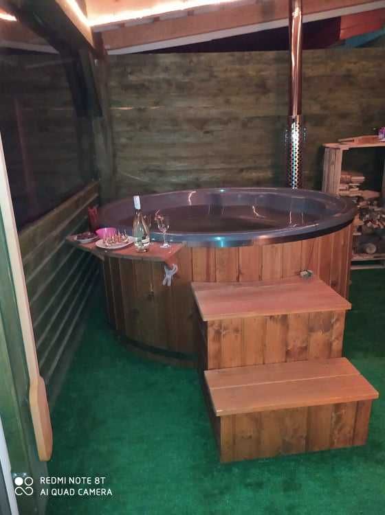 MAZURY jacuzzi  i ruska bania -Baza do zwiedzania