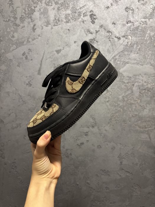 Buty nike air force custom gucci