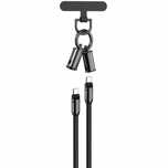Kabel USB-C - USB-C PD 60W 1,2 metra na smyczy Devia