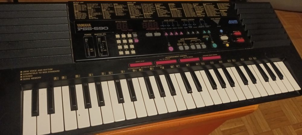 YAMAHA PSS-590 ,1988r