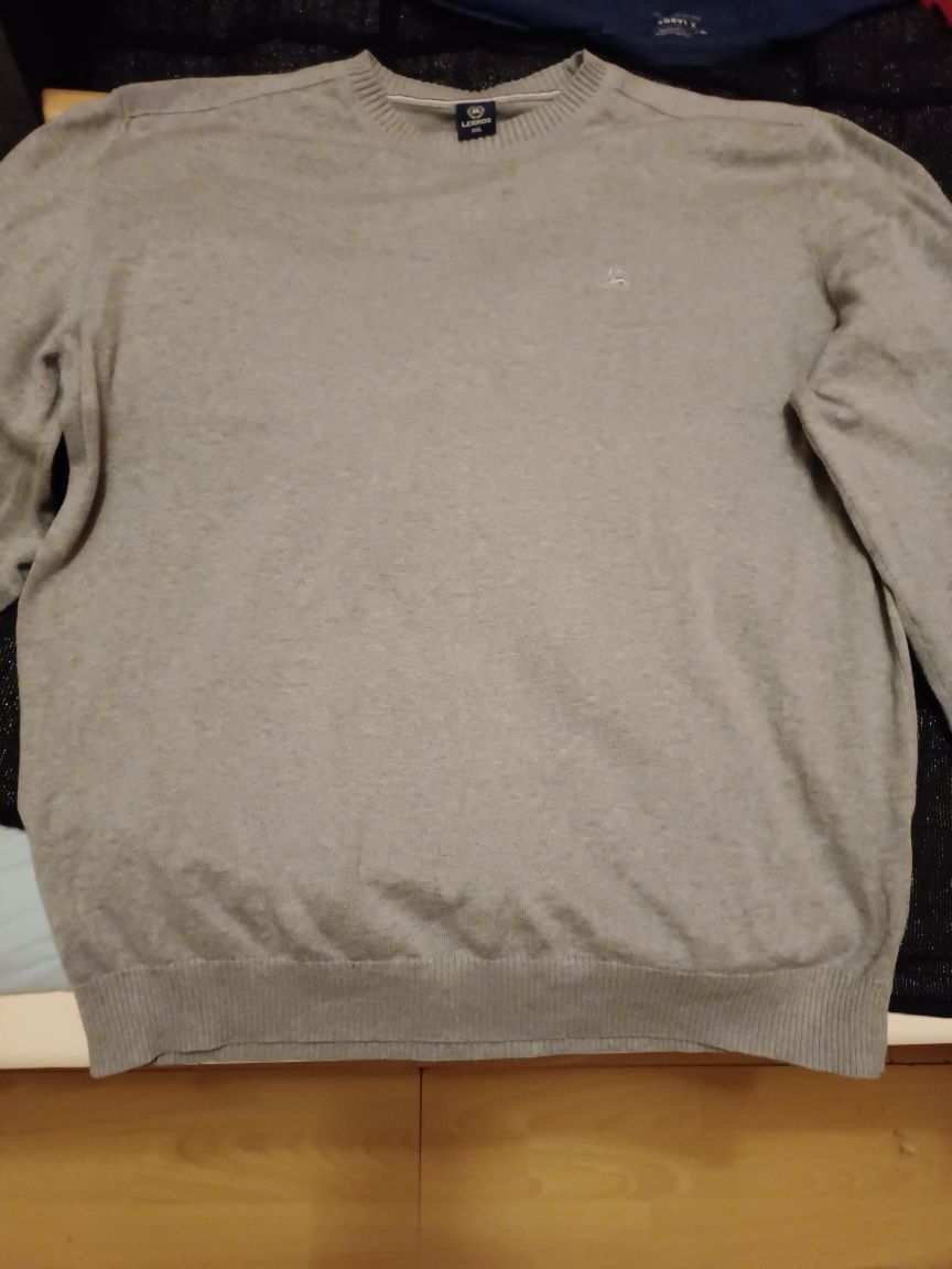 Sweter XXL LERROS dopasowany meski