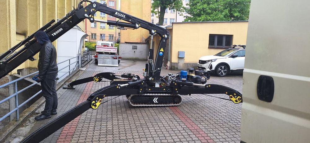 Wynajmę Dźwig mini żuraw manipulator Befard tb500