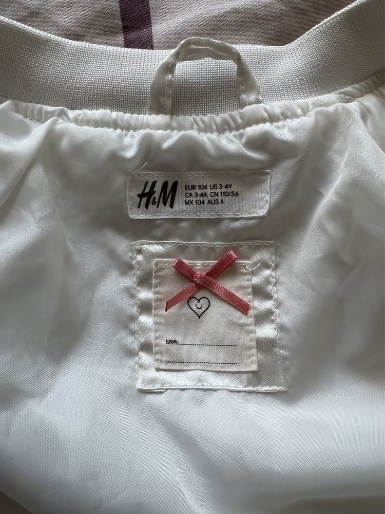 Куртка, косуха h&m на 2, 3, 4 года