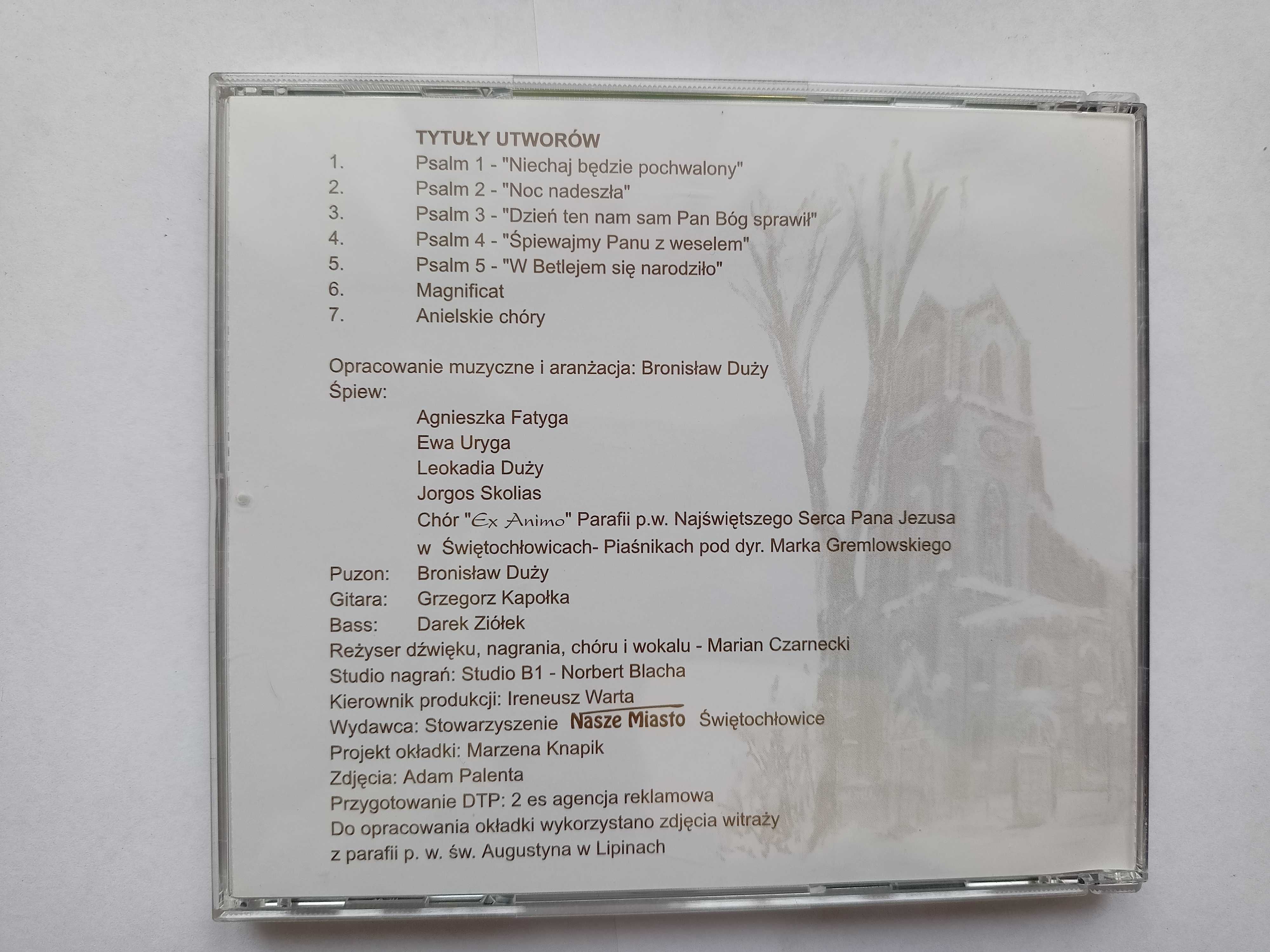 Lipińskie nieszpory kolędowe, płyta CD
