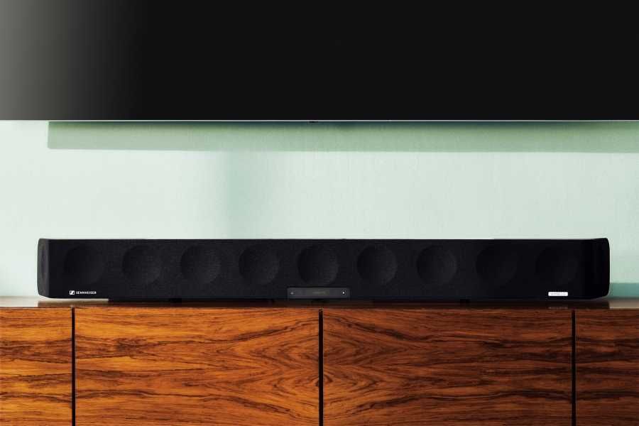 Soundbar Sennheiser Ambeo Max model z ekspozycji sklepu
