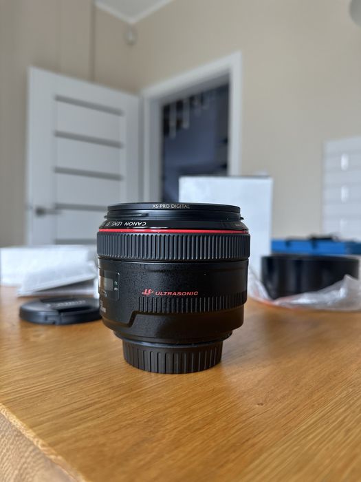 Canon EF 50mm f/1.2 L USM – stan salonowy, jak nowy! Okazja