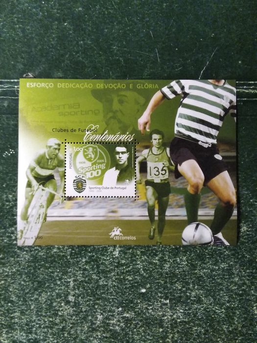 2005 Bloco Grandes Clubes De futebol Centenário MNH **