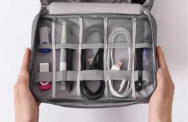 Дорожная сумка-органайзер для вещей (гаджеты, павербанки, объективы)