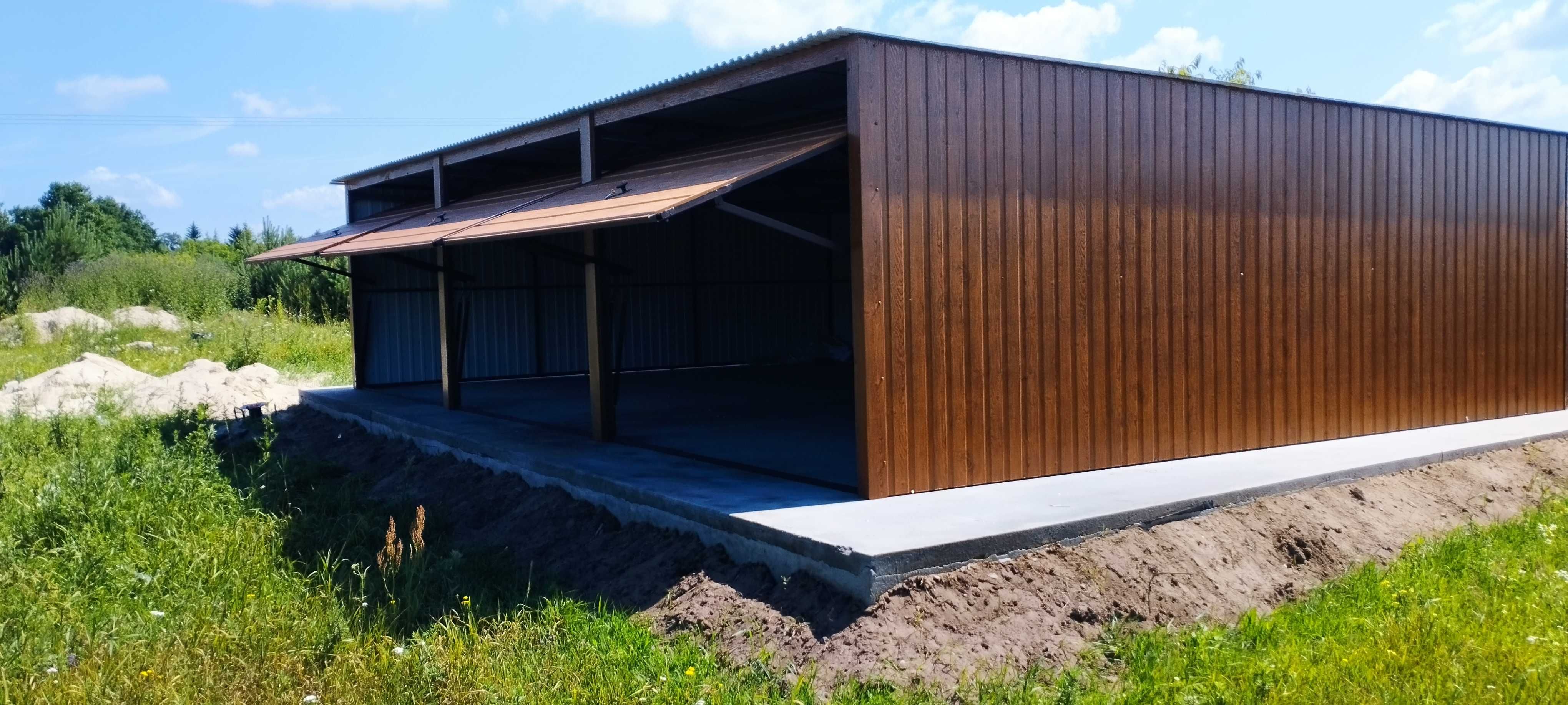 garaż blaszany 9x5 blaszak wiata 9x6 5x5 6x7 5x7 garaze PIASECZNO
