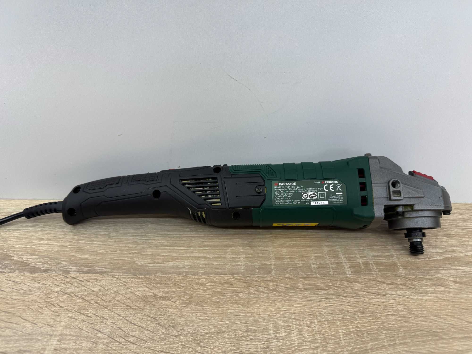 Polerka rotacyjna PARKSIDE PPM 1200 A1 1200W 180 mm mocna i precyzyjna