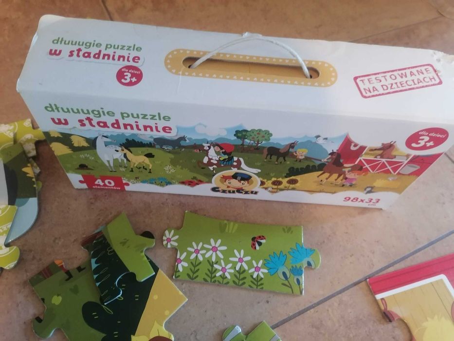 Puzzle duże dla 3+