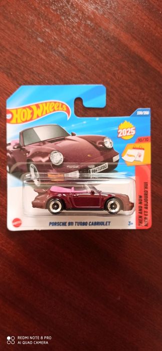 Hot wheels Porsche 911 turbo cabrio