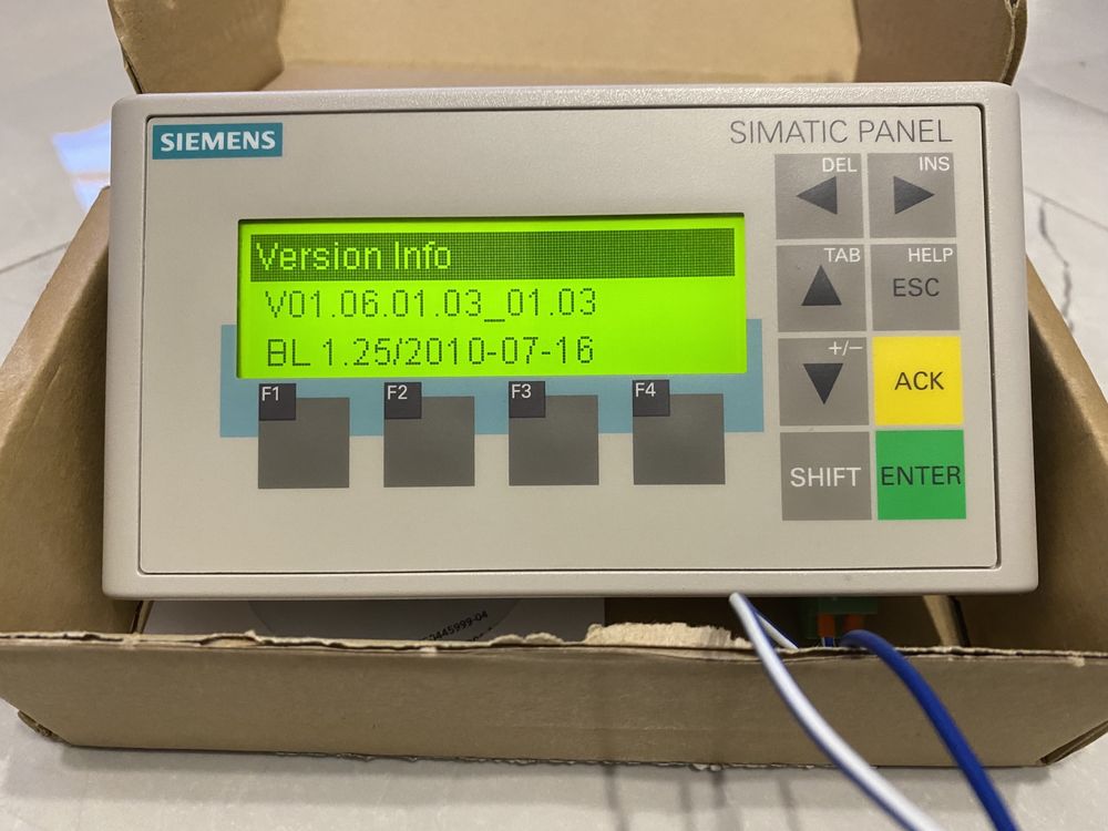 SIMATIC Panel Operatorski OP 73Micro - 6AV6640-0BA11-0AX0