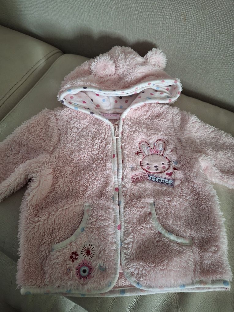 3 szt Bluzy niemowlęce dla dziewczynki, new born, paka dla niemowlaka