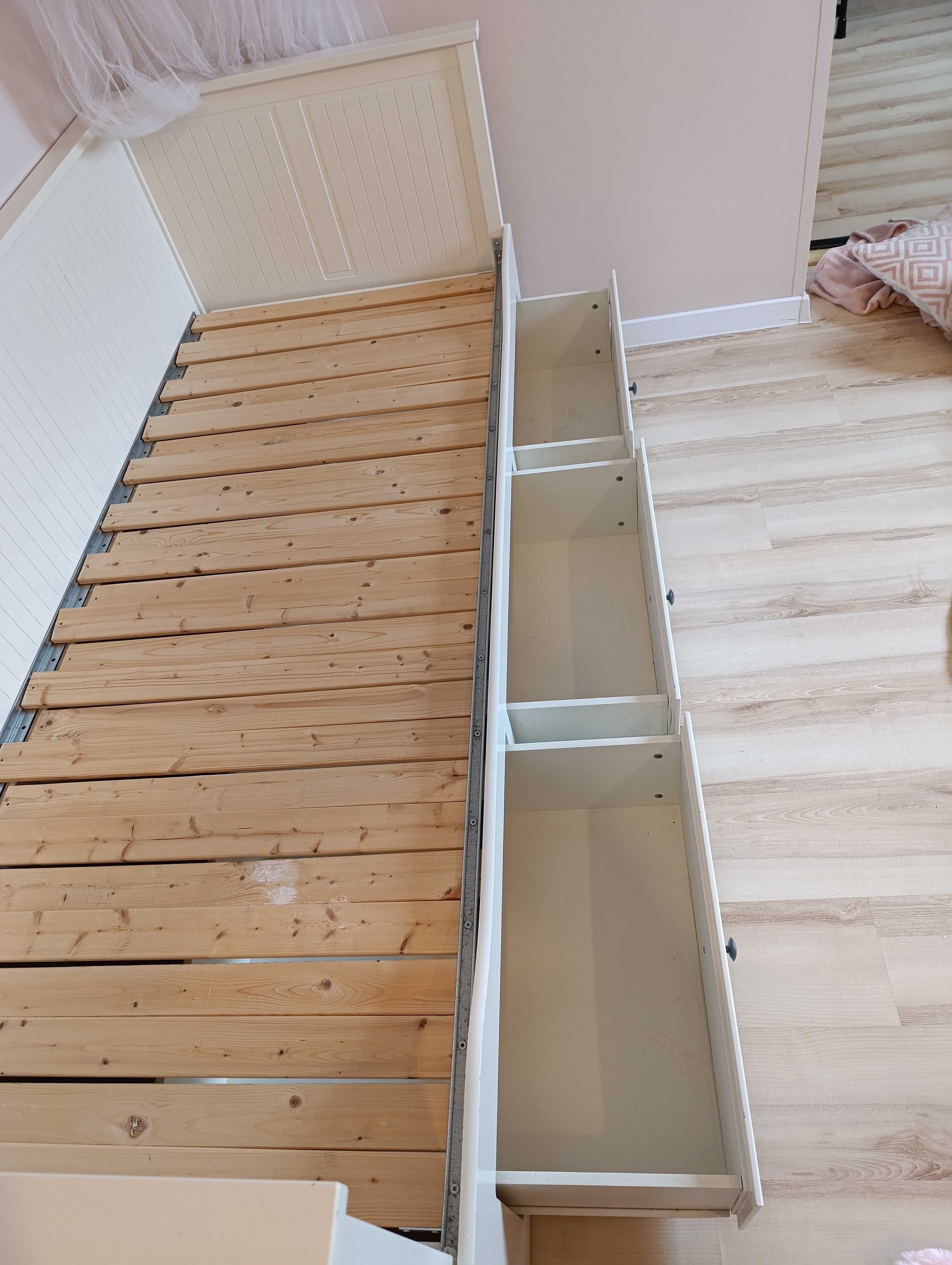 Łóżko IKEA "białe "stan dobry