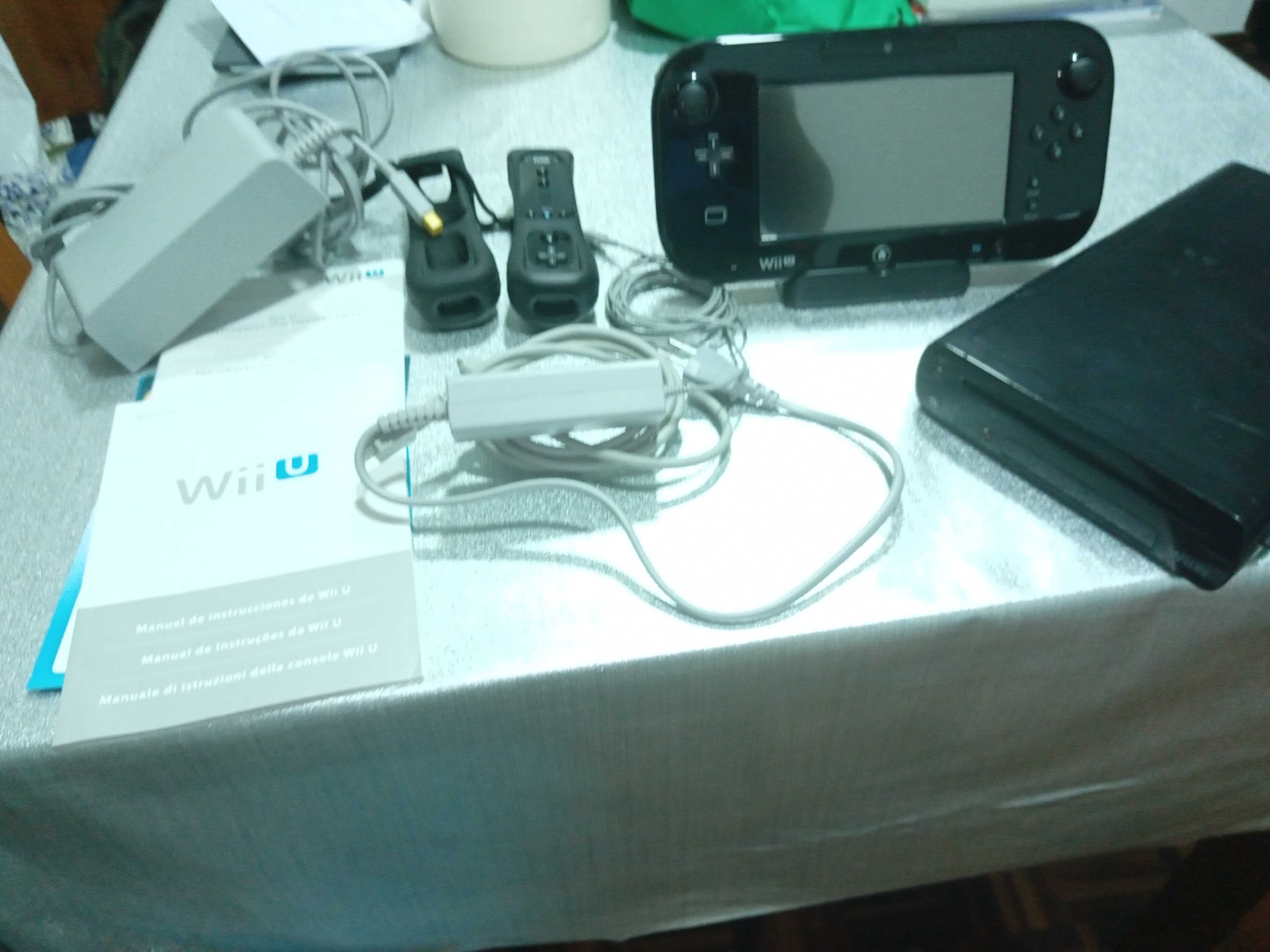 Consola Wii U preta