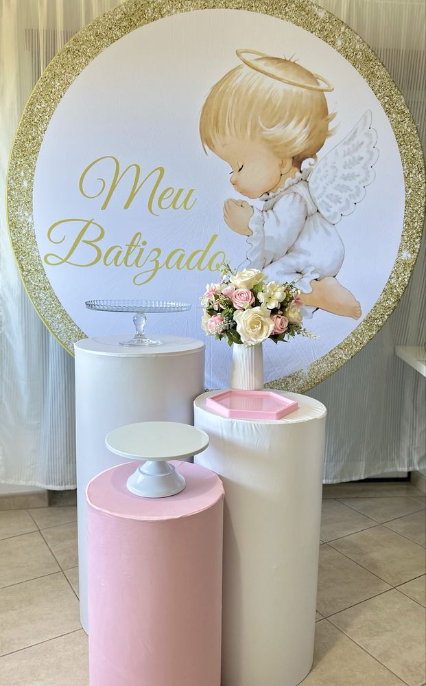 Kit decoração de aniversário e batizado