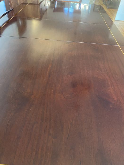 Mesa de jantar extensível + 6 cadeiras