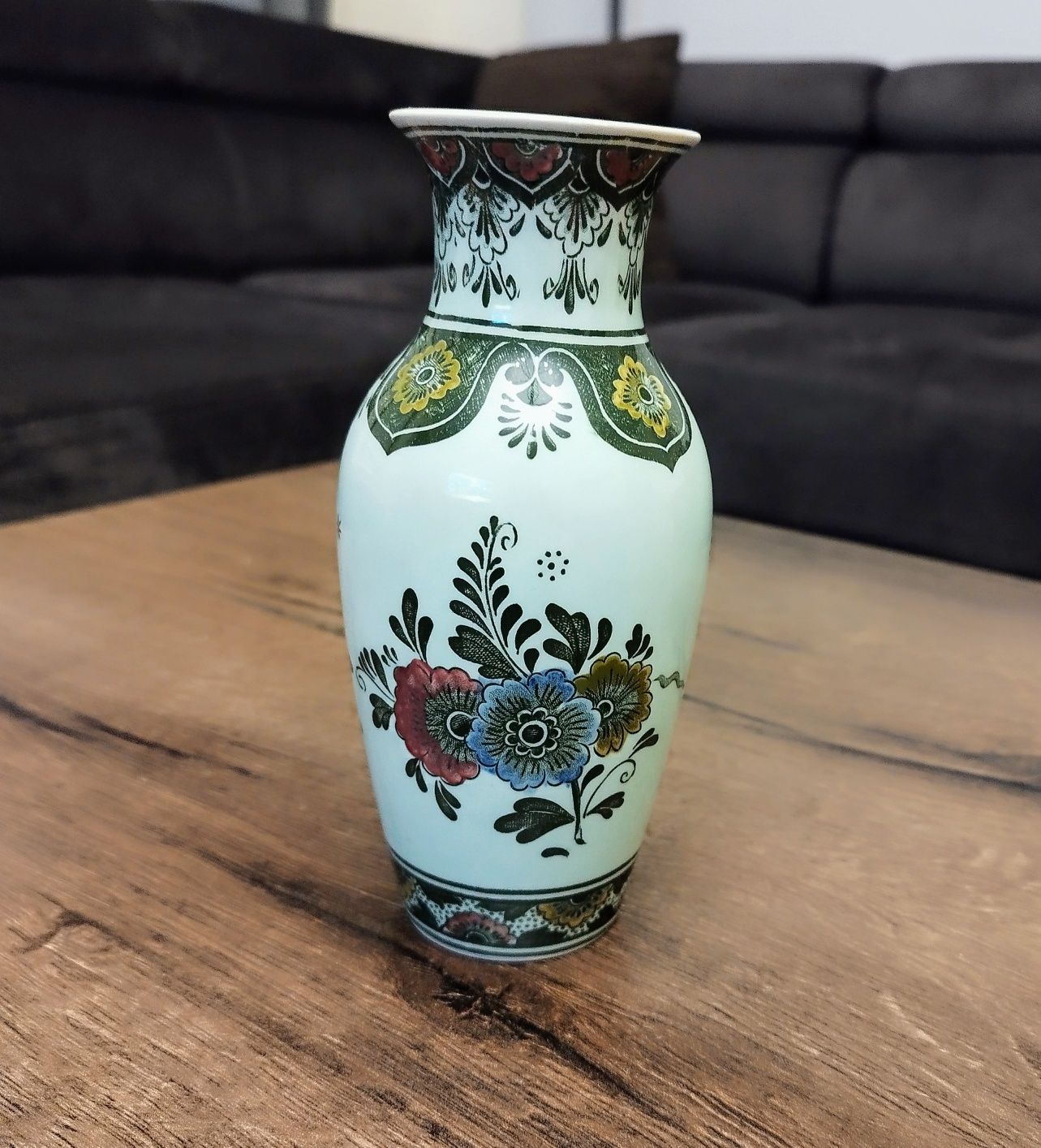 Villeroy & Boch wazon na kwiaty „Paon” ręcznie malowana porcelana | Wy