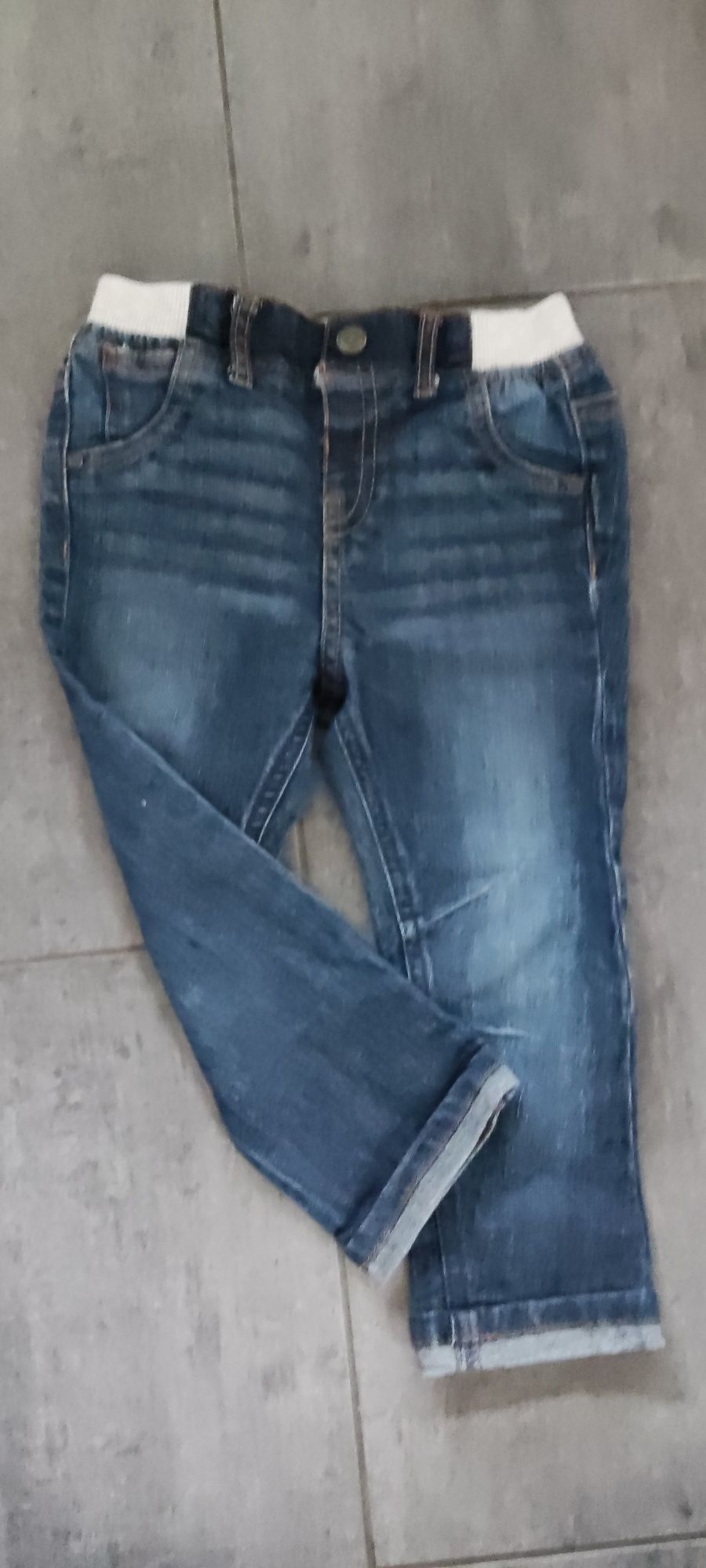 Spodnie jeansy F&F, rozmiar 92 (18-24 miesięcy).