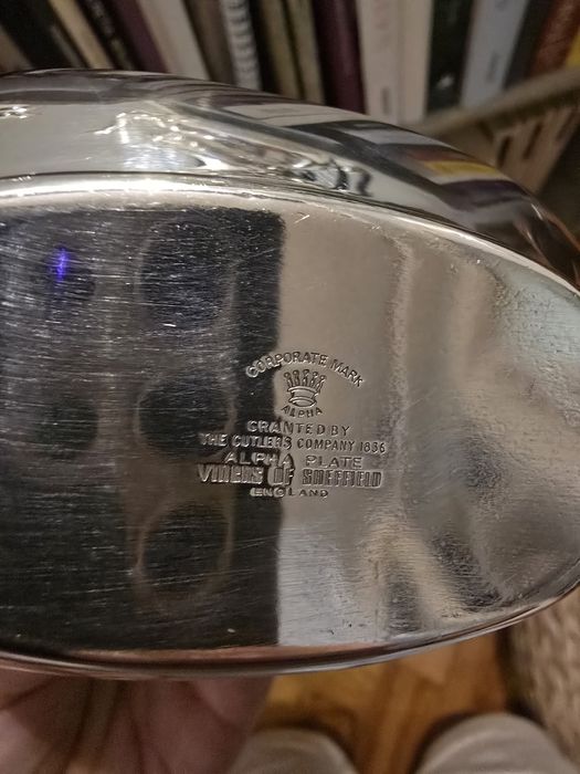 Serviço de chá plaqueado Vintage