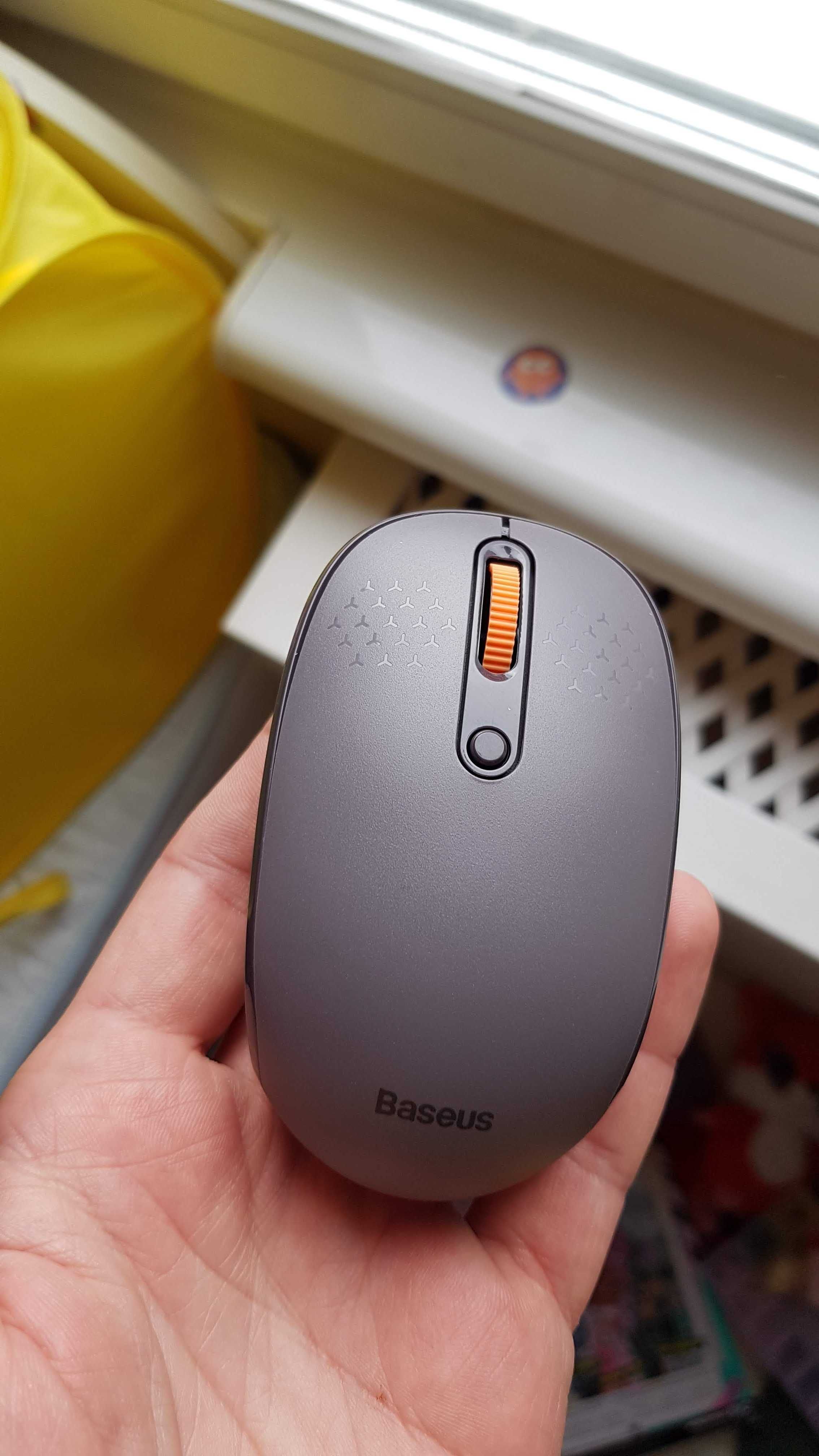 Бездротова миша Baseus F01B Wireless Mouse нова  2.4G + блютуз BT5.0