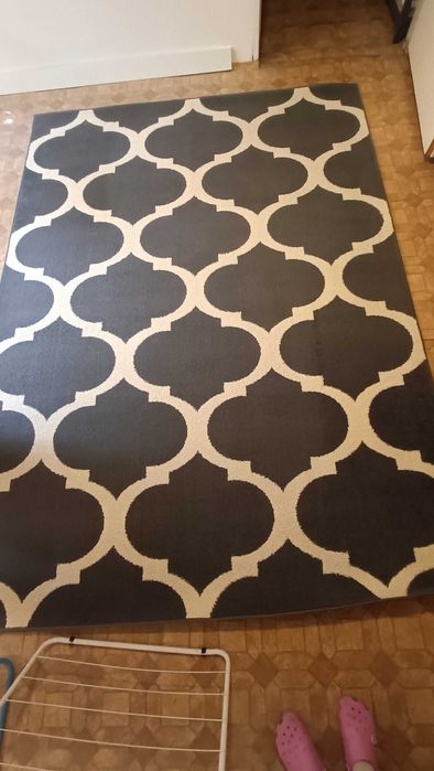 Dywan marokańska koniczyna antracyt bdb