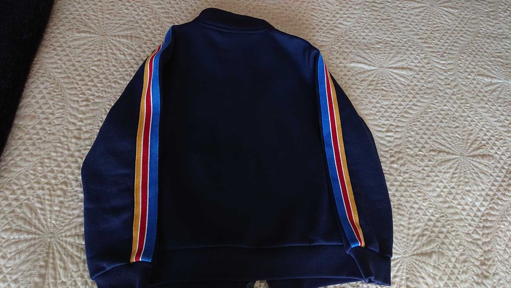 Sweat com Zip Lacoste como novo