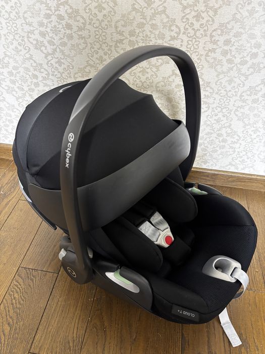 Автокрісло Cybex Cloud T + plus i-Size Sepia Black чорне