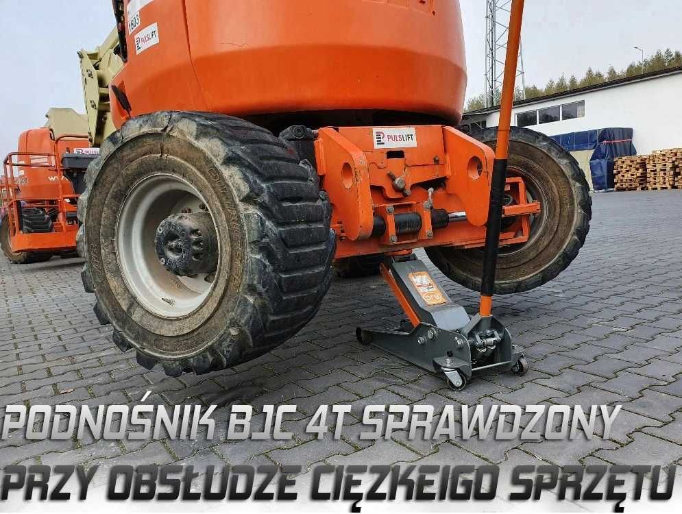 Podnośnik niskoprofilowy lewarek żaba 4T + GUMA BJC