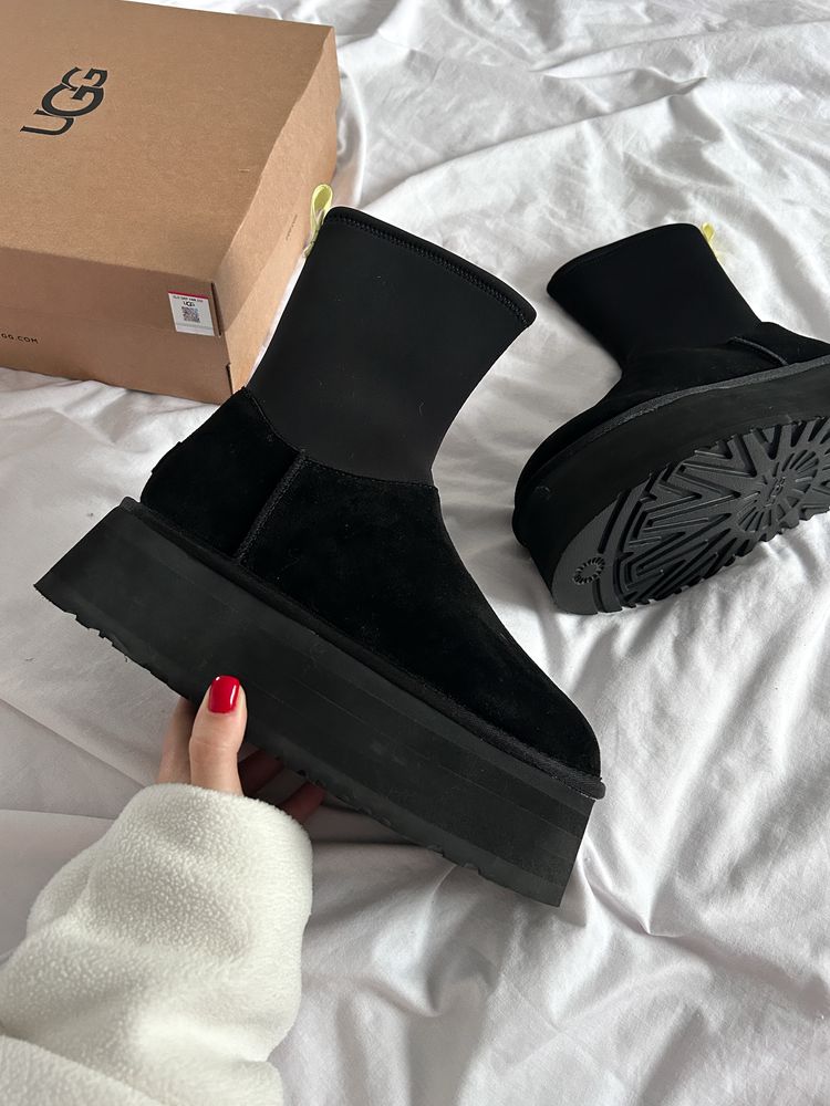 Ugg Classic Dipper Boot Black Угги Уггі діппер діпер діпери