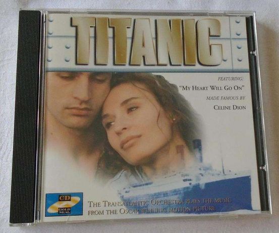 CD Titanic - banda sonora, original.