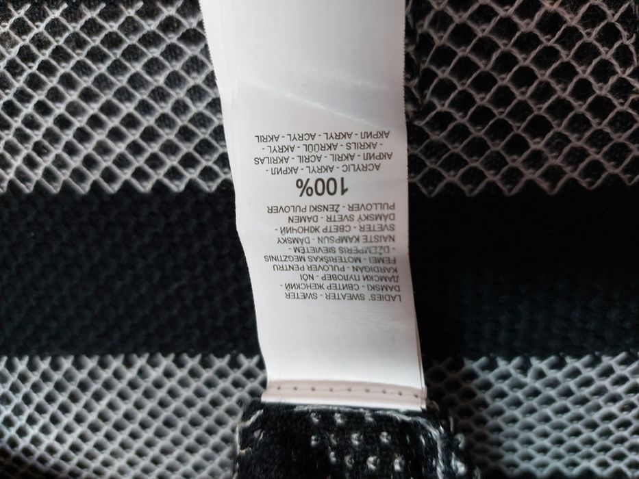 Szary sweter 38/M ciepły sweterek szara bluza bluzka sweter nietoperz