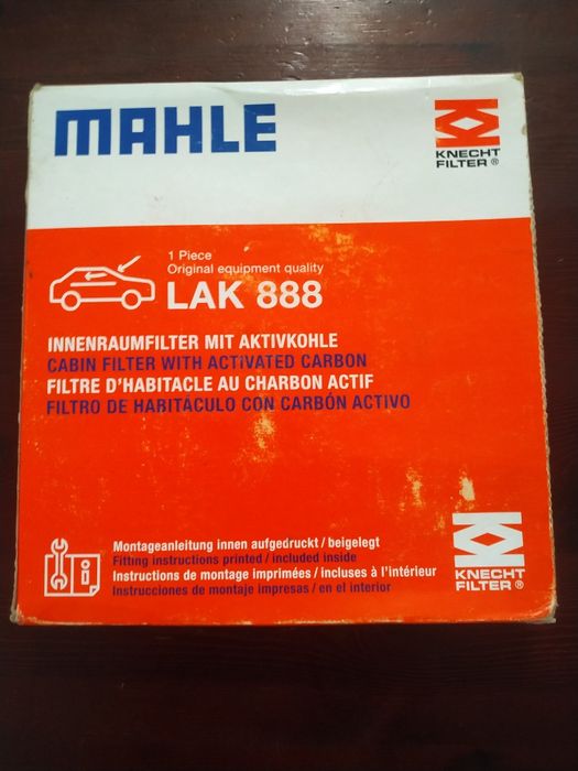 Фільтр салону  MAHLE LAK 888