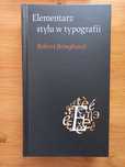 Elementarz stylu typografii Robert Bringhurst
