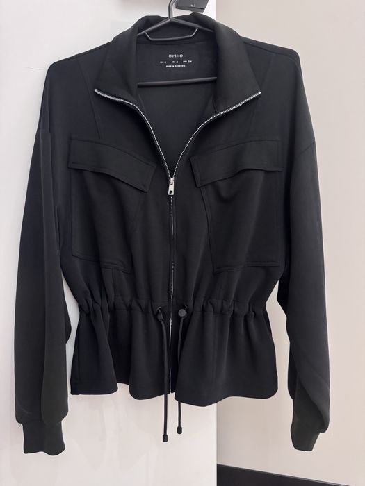 Спортивна кофта на замку із затяжками Oysho