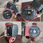 Trzy Pompy Grundfos ups-upe 40-120, 32-60, 25-40