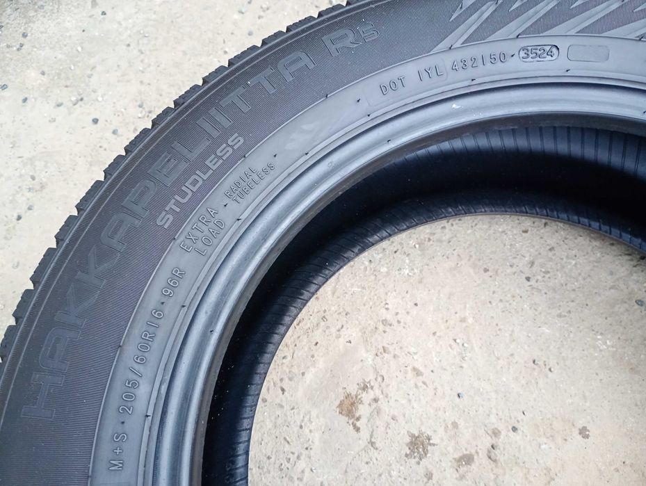 205/60 r16 -2шт- Nokian 2024р. зима шини резина 205 60 16 (c55*2)