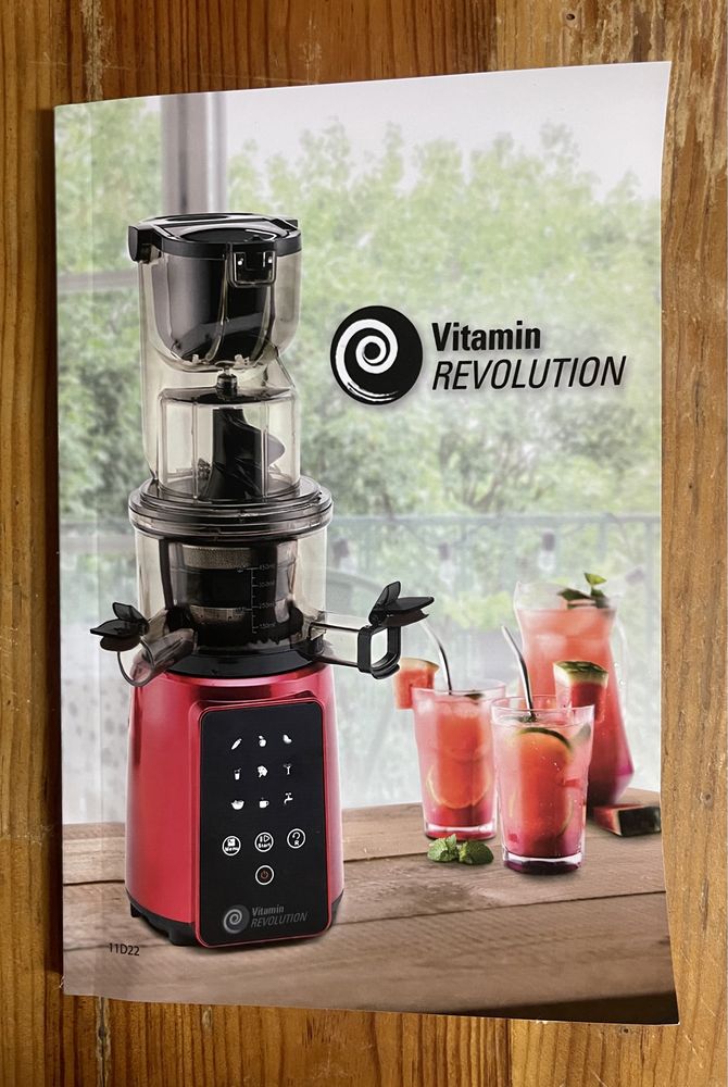 Máquina Sumos _ Slow Juicer _ Vitamin Revolution