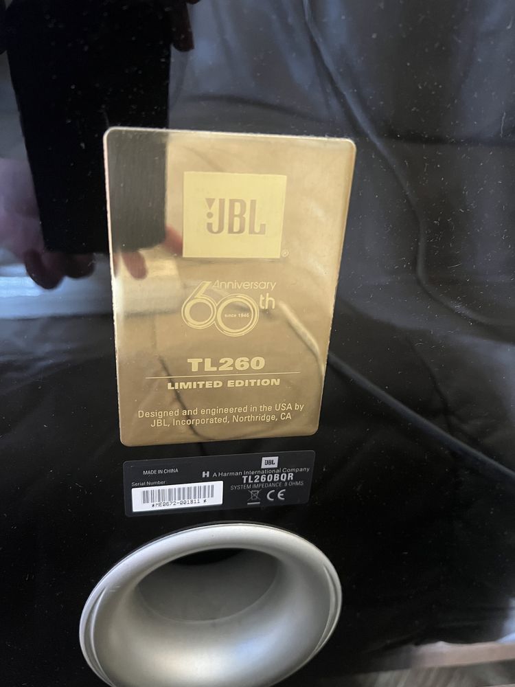 Kolumny JBL TL 260 Limited Edition