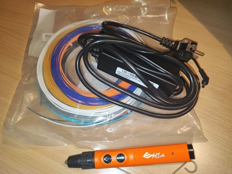 3Д ручка, комплект, блок живлення, проволока