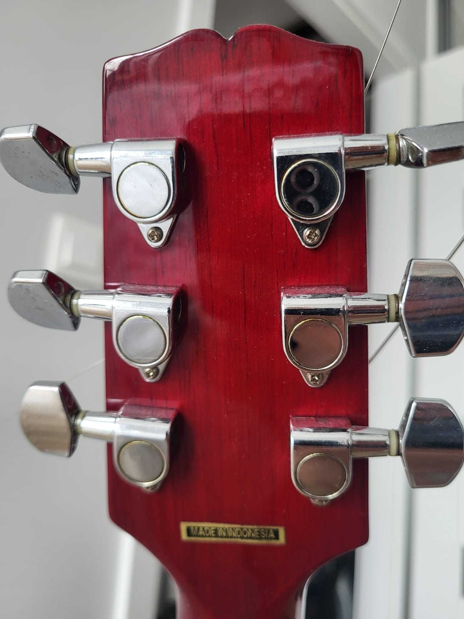 Gitara elektryczna Slammer SP2F-CS Les Paul + pokrowiec