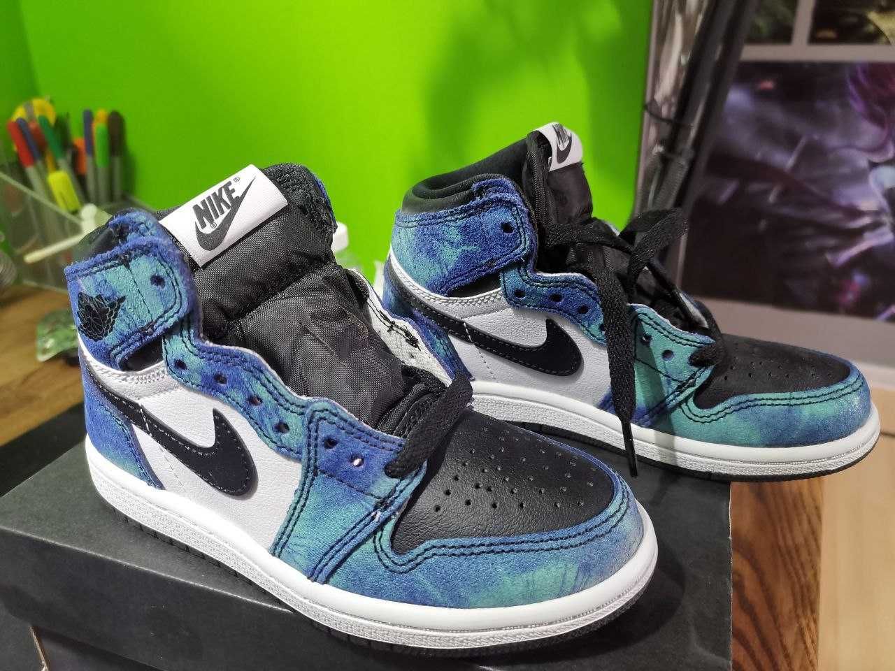 Oryginalne Jordan 1 Retro High Tie Dye (PS)