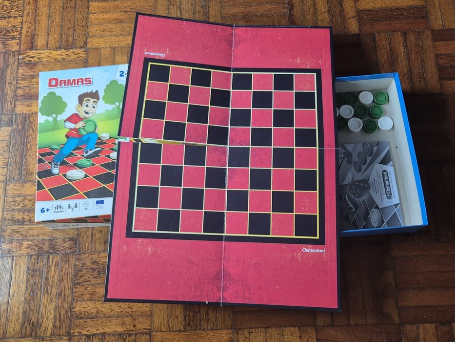 2 em 1 - Damas e Gamão