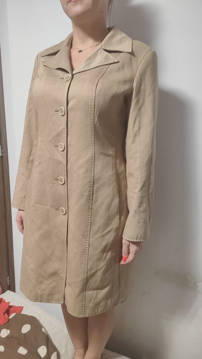 Płaszcz beżowy Dolce Gabbana D&G Parka