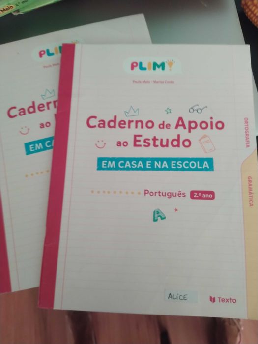Livros de fichas 2o ano