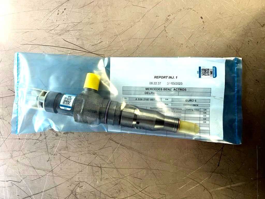 Mercedes Benz actros  atengo  antos arocs fuel injector euro 6